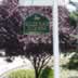 Sign at pond